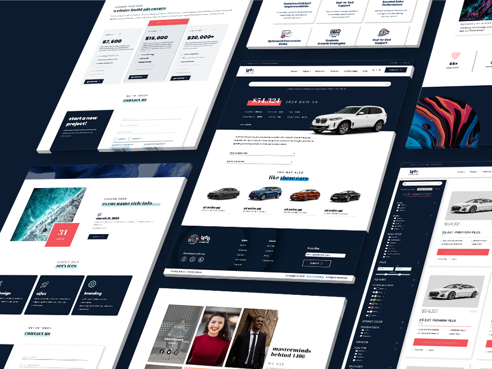Drag and drop easy to use modular design